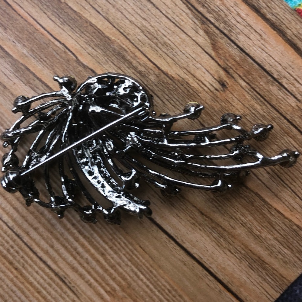 Vintage Rhinestone Pin/Pendant - Picture 5 of 7